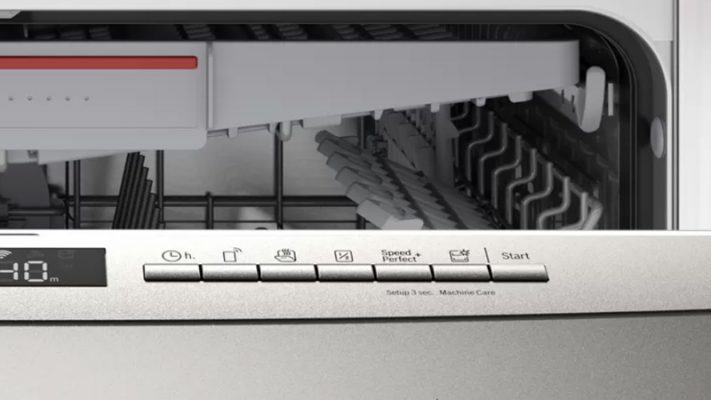 Speed Perfect + tăng tốc độ rửa trên máy rửa bát Bosch 