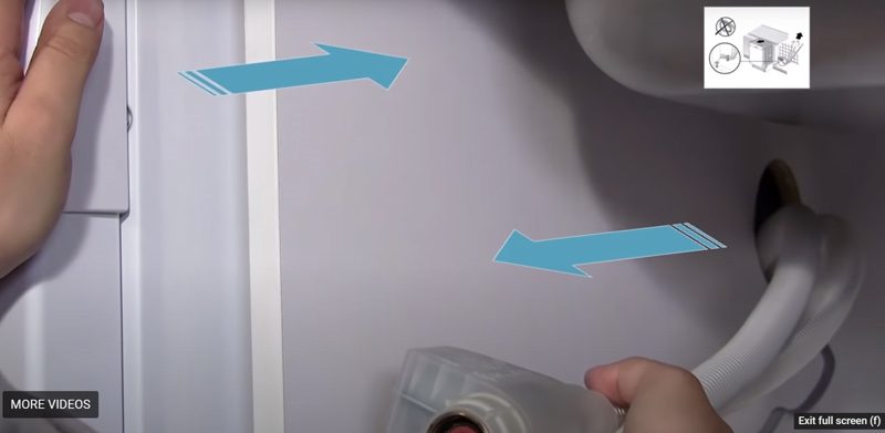 Nguyên nhân máy rửa bát Boschbáo lỗi E18
